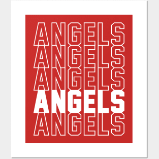 ANGELS Posters and Art